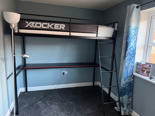 High sleeper gamer bunk - high,