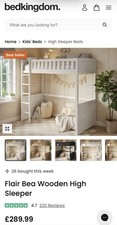 White High Sleeper Bed
