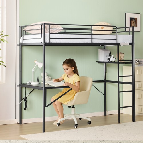 Bunk single high sleeper - single, bed