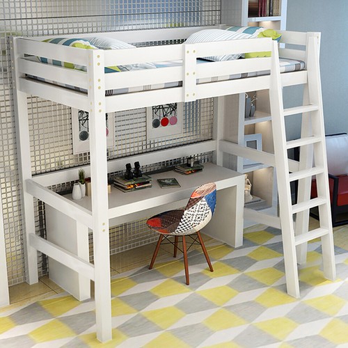Single solid pine wood - single, loft