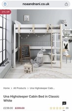 Kids High Sleeper Bed