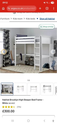 High sleeper bunk bed - bunk,
