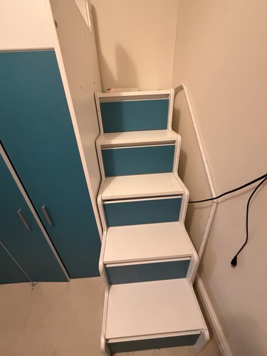 Children high sleeper bed - children's,