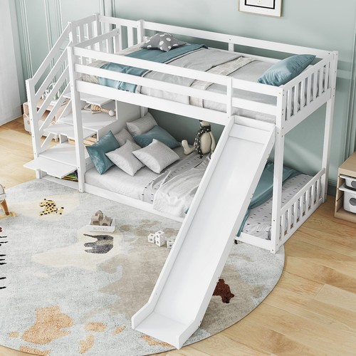 Kids bunk bed - high, sleeper