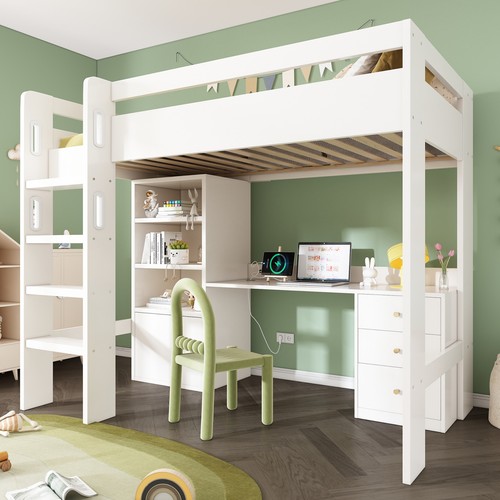 High sleeper bunk bed - high,