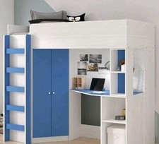 Miami Fresh High Sleeper Bed